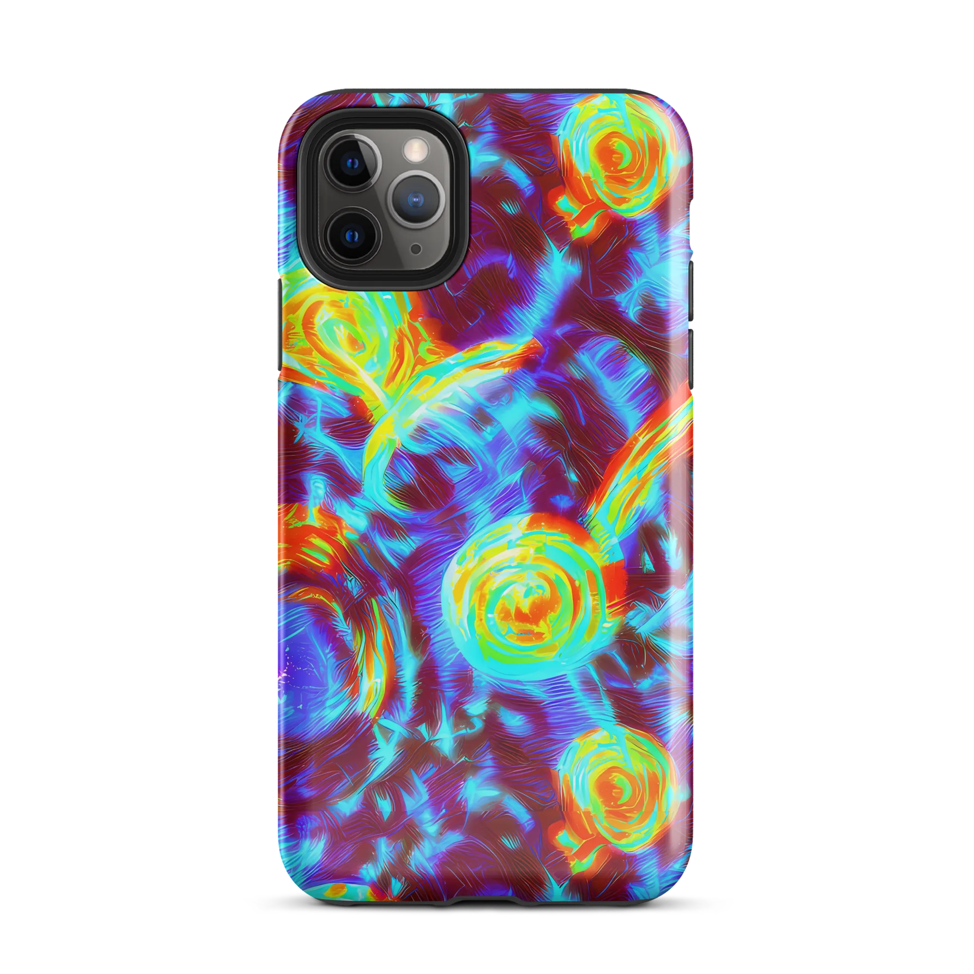 Cyan Fever on Tough Case for iPhone® — Front