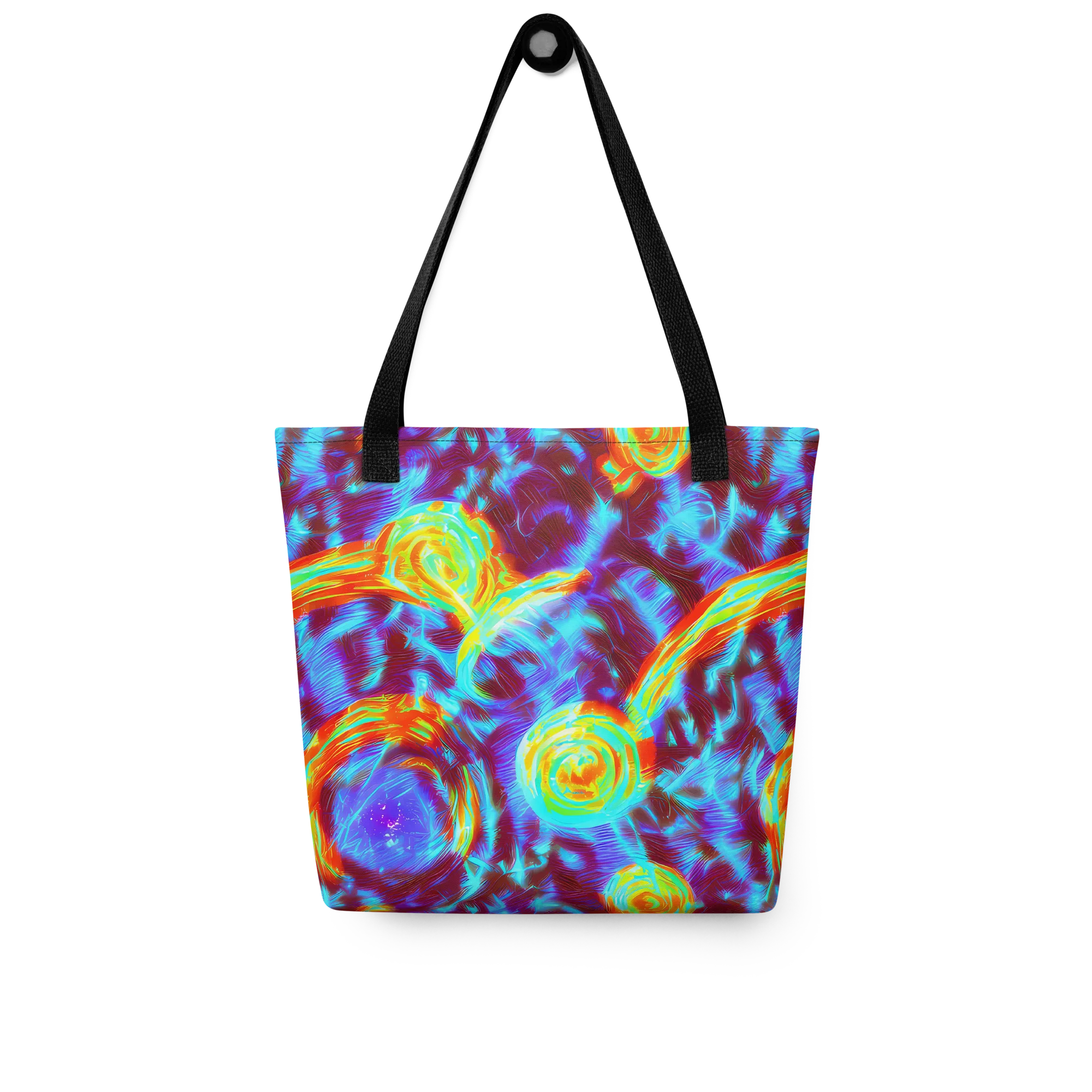 Cyan Fever on Tote Bag — Front