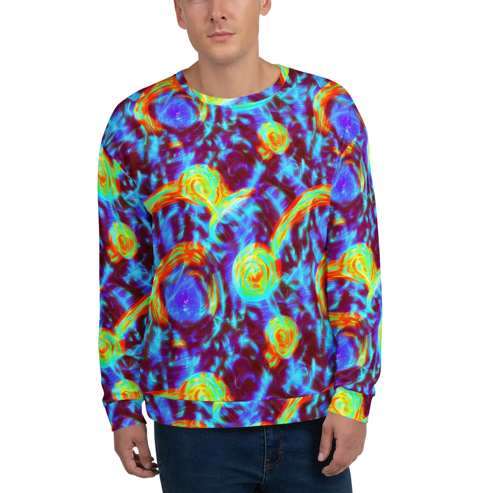 Cyan Fever on Sweatshirt — Front