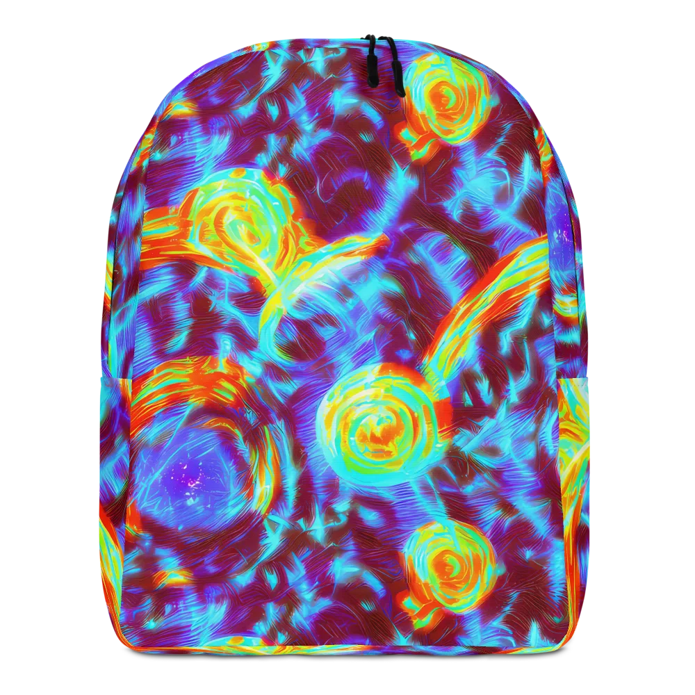 Cyan Fever on Minimalist Backpack — Front