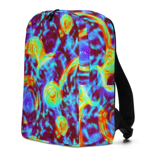 Cyan Fever on a Minimalist Backpack