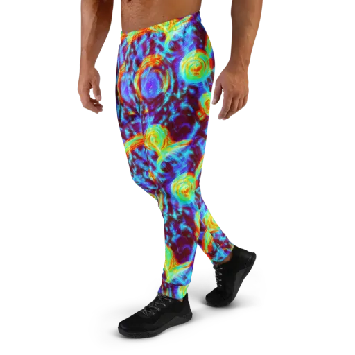 Cyan Fever on a Men's Joggers