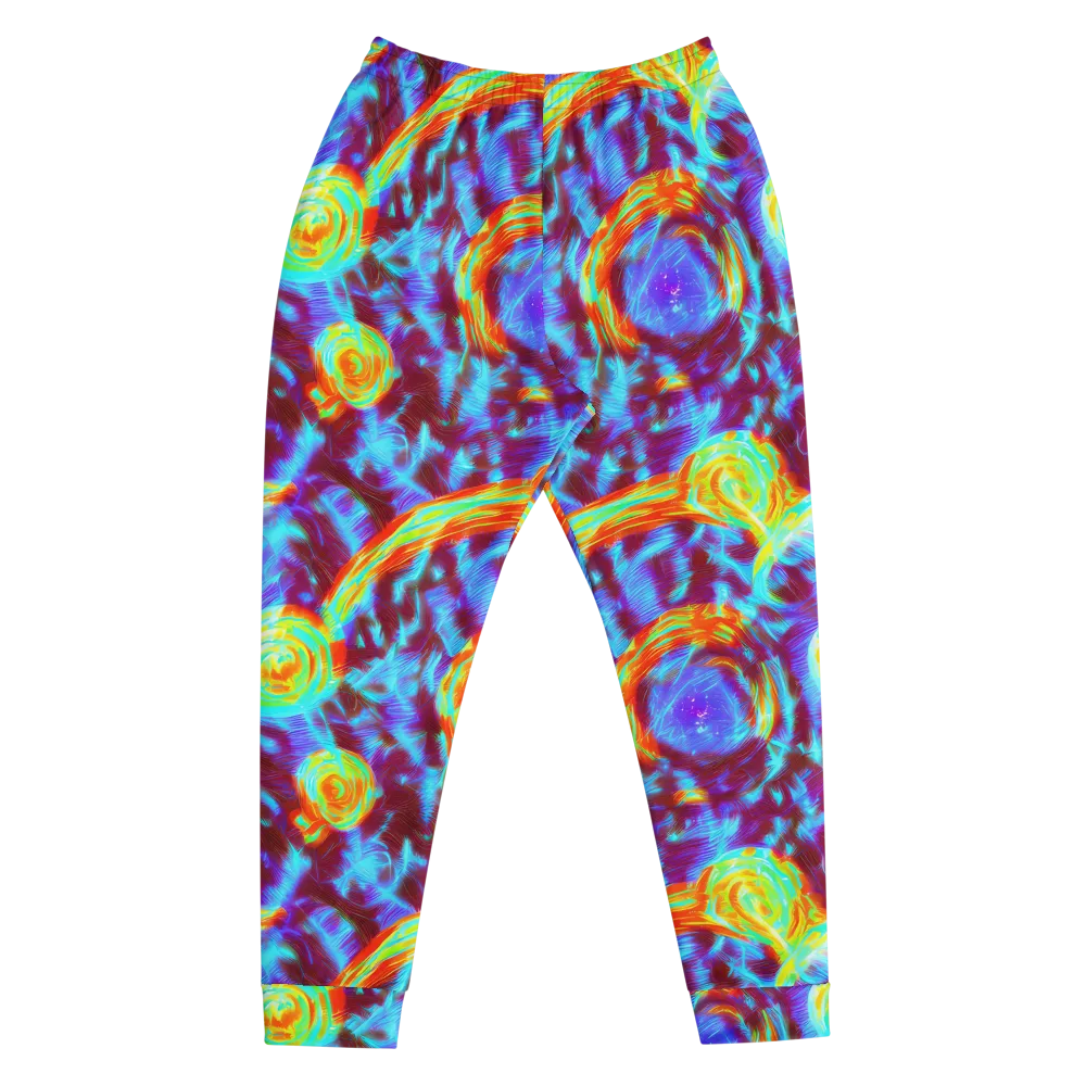 Cyan Fever on Men's Joggers — Front