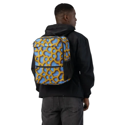 Sapphire Honeycomb on a Utility Backpack