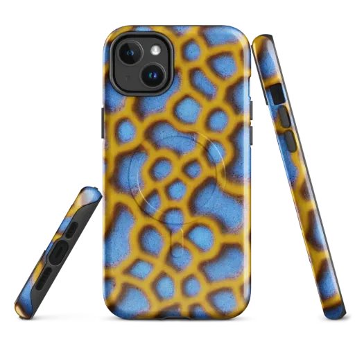 Sapphire Honeycomb on a MagSafe Tough Case for iPhone®