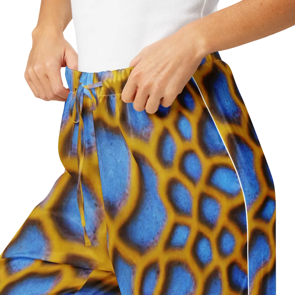 Sapphire Honeycomb on Women's Pajama Pants — Product details