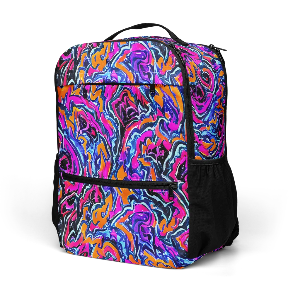 Afterdark Vortex on Utility Backpack — Left Front