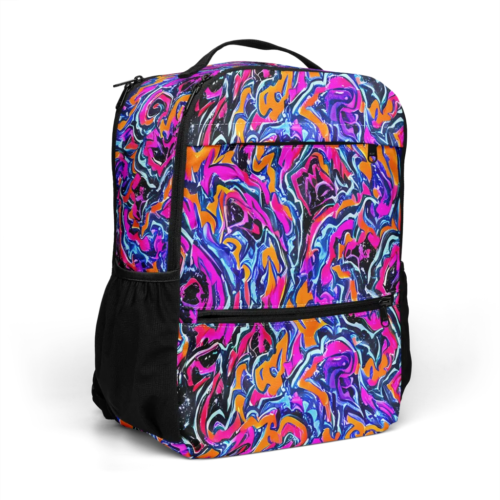 Afterdark Vortex on Utility Backpack — Right Front