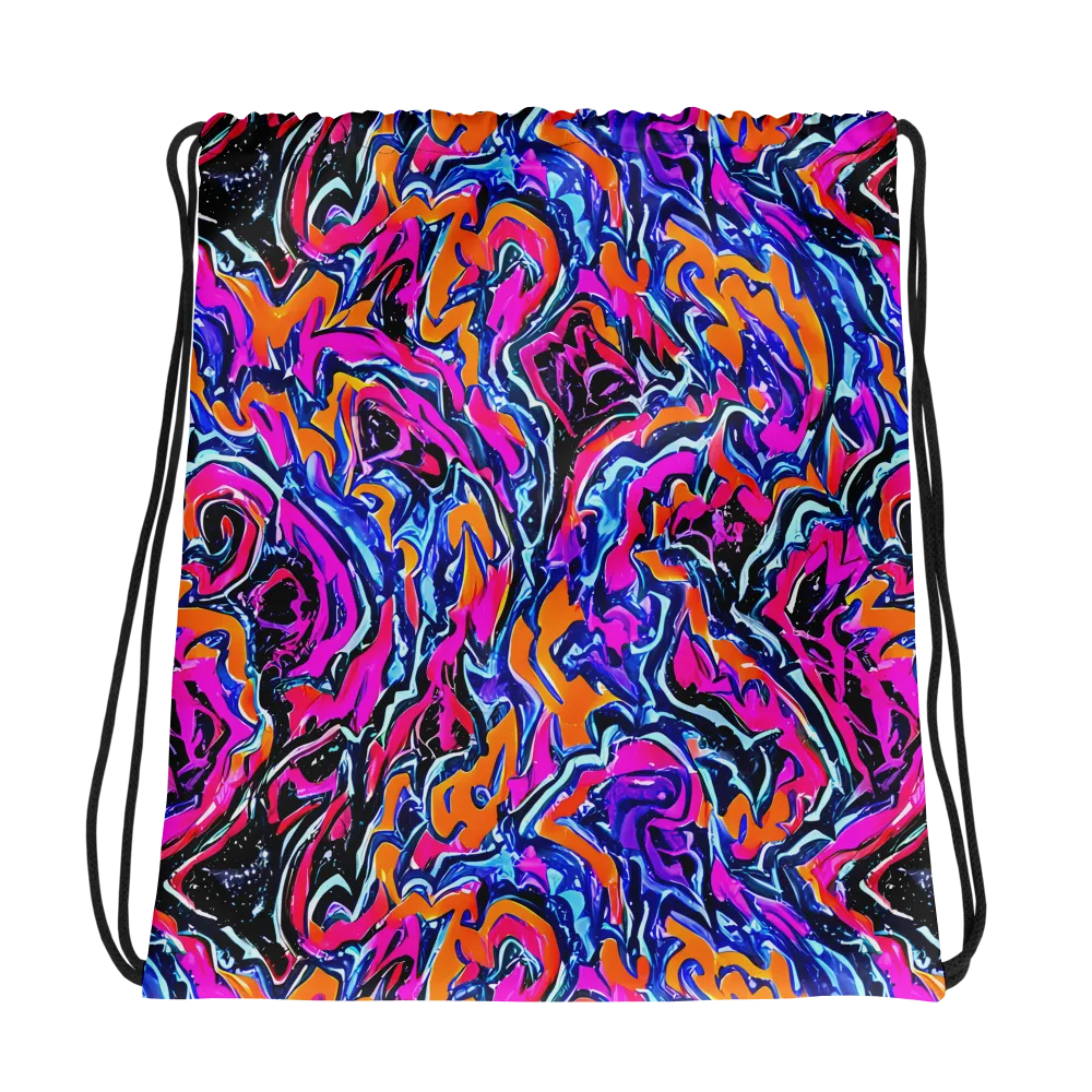 Afterdark Vortex on Drawstring Bag — Photo