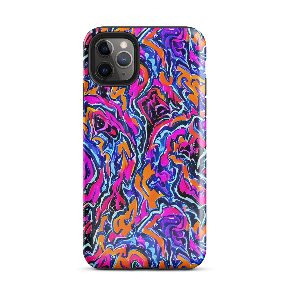 Afterdark Vortex on Tough Case for iPhone® — Front