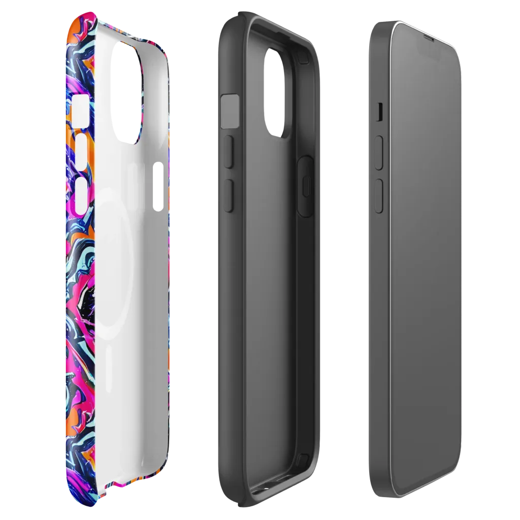 Afterdark Vortex on MagSafe Tough Case for iPhone® — Front