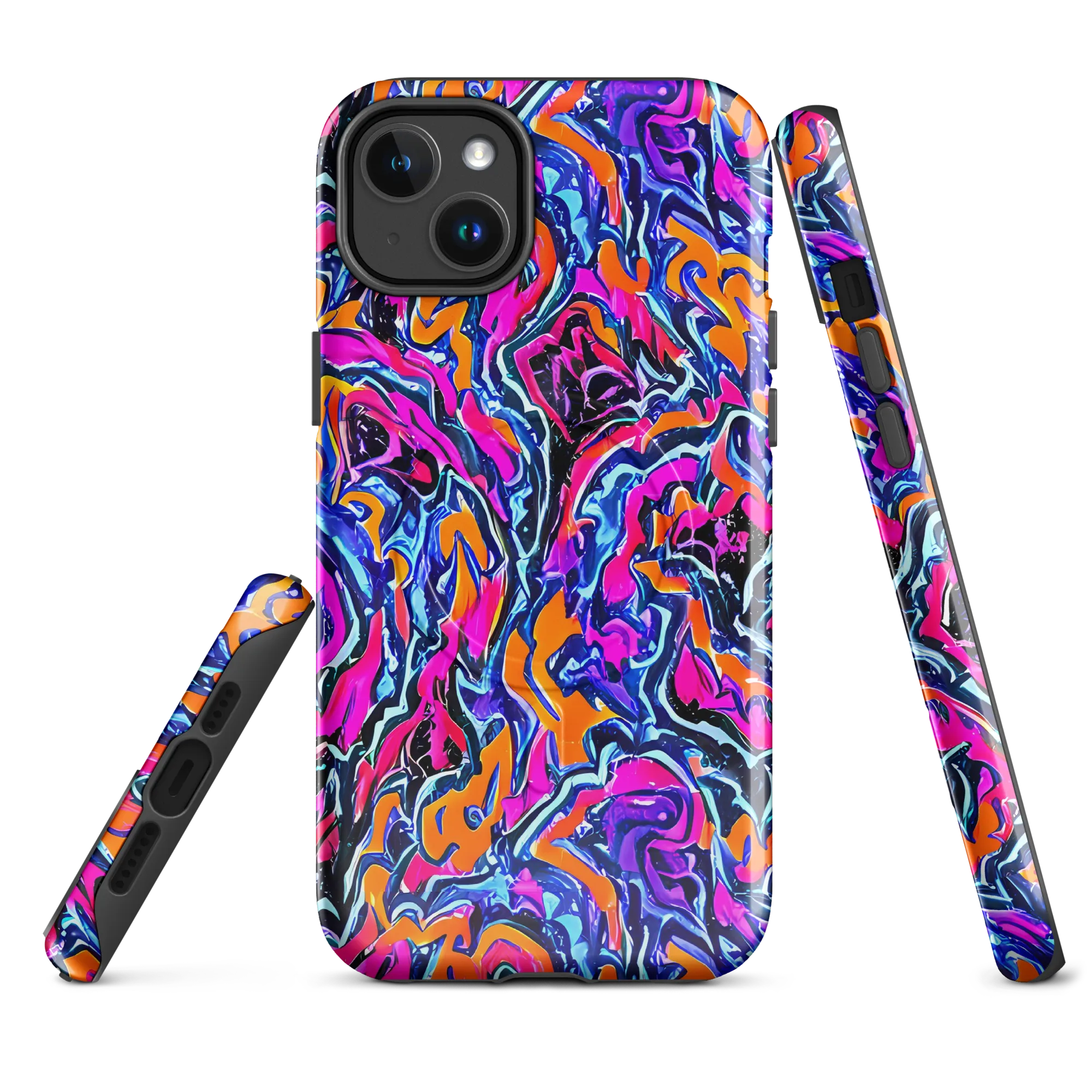 Afterdark Vortex on MagSafe Tough Case for iPhone® — Front