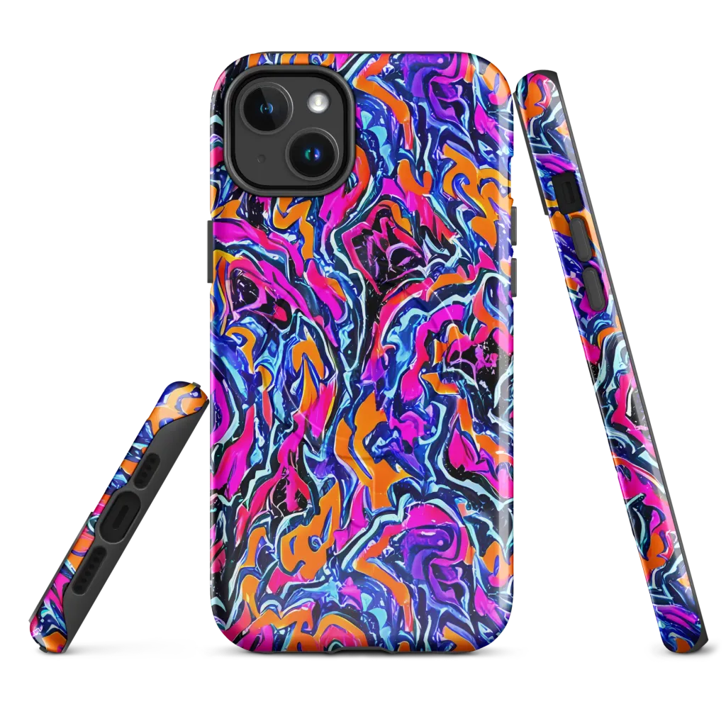 Afterdark Vortex on MagSafe Tough Case for iPhone® — Front