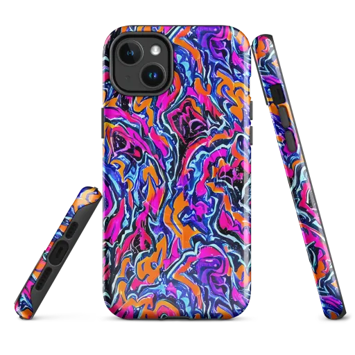 Afterdark Vortex on a MagSafe Tough Case for iPhone®