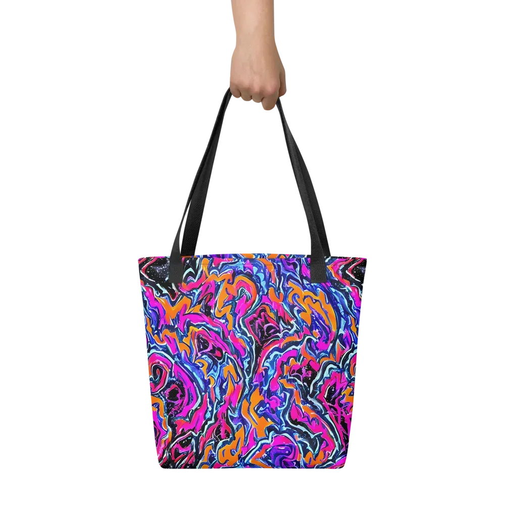 Afterdark Vortex on Tote Bag — Front