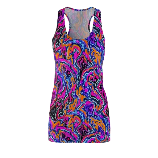 Afterdark Vortex on a Racerback Dress