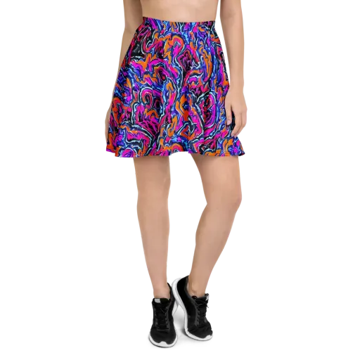 Afterdark Vortex on a Skater Skirt