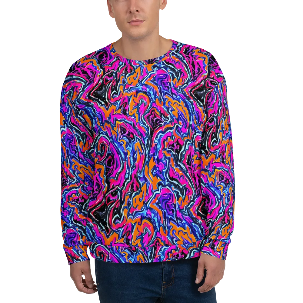 Afterdark Vortex on Sweatshirt — Front