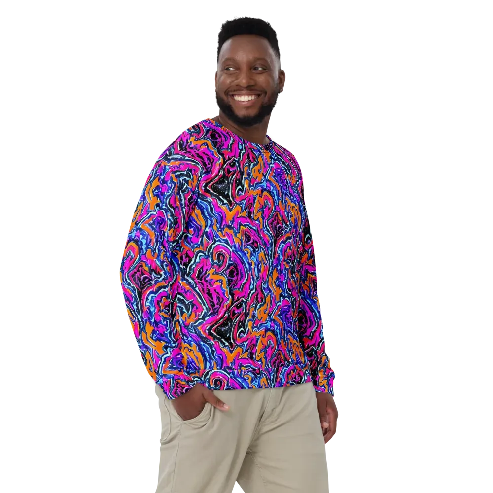 Afterdark Vortex on Sweatshirt — Front