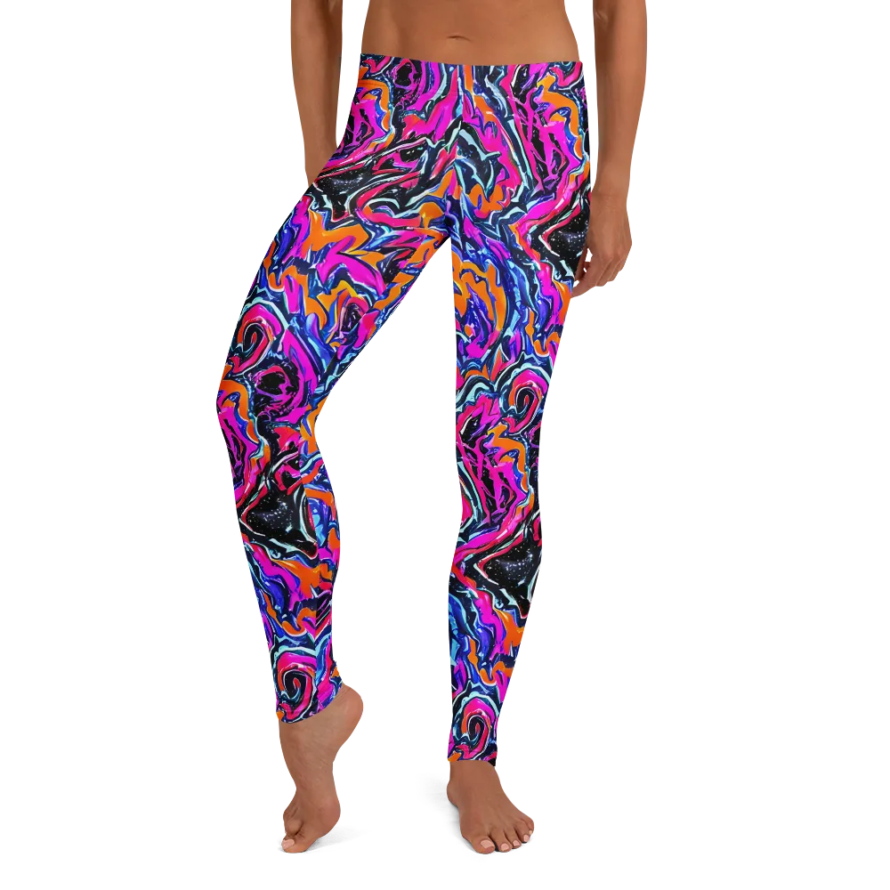 Afterdark Vortex on Leggings — Front