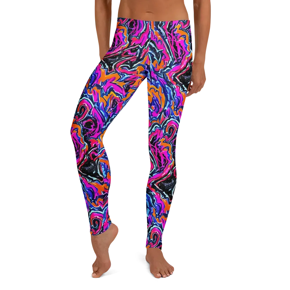 Afterdark Vortex on Leggings — Front