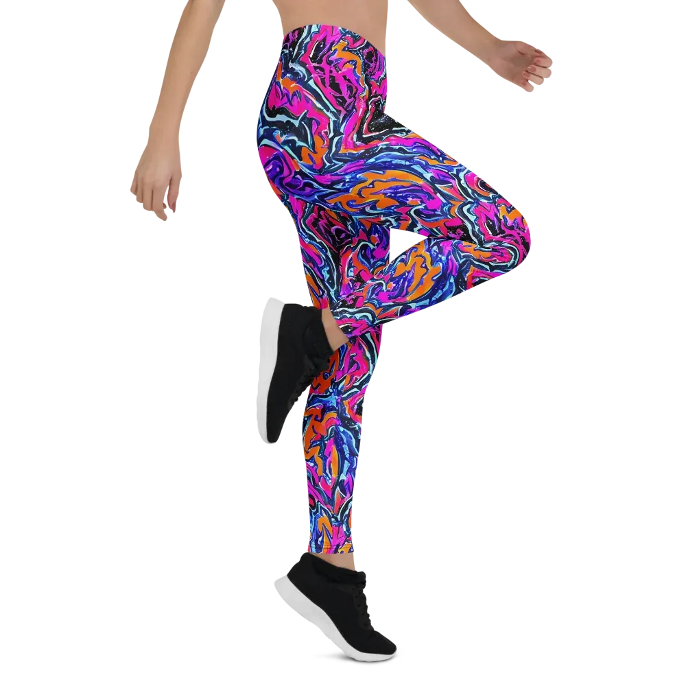 Afterdark Vortex on Leggings — Right