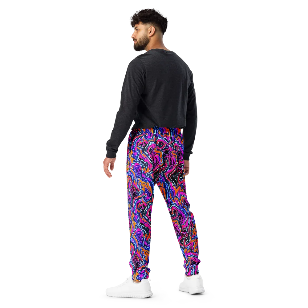Afterdark Vortex on Men's Joggers — Back