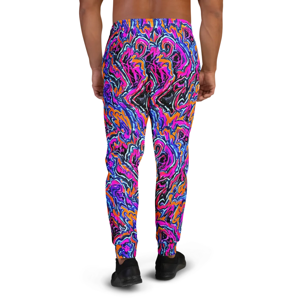 Afterdark Vortex on Men's Joggers — Back