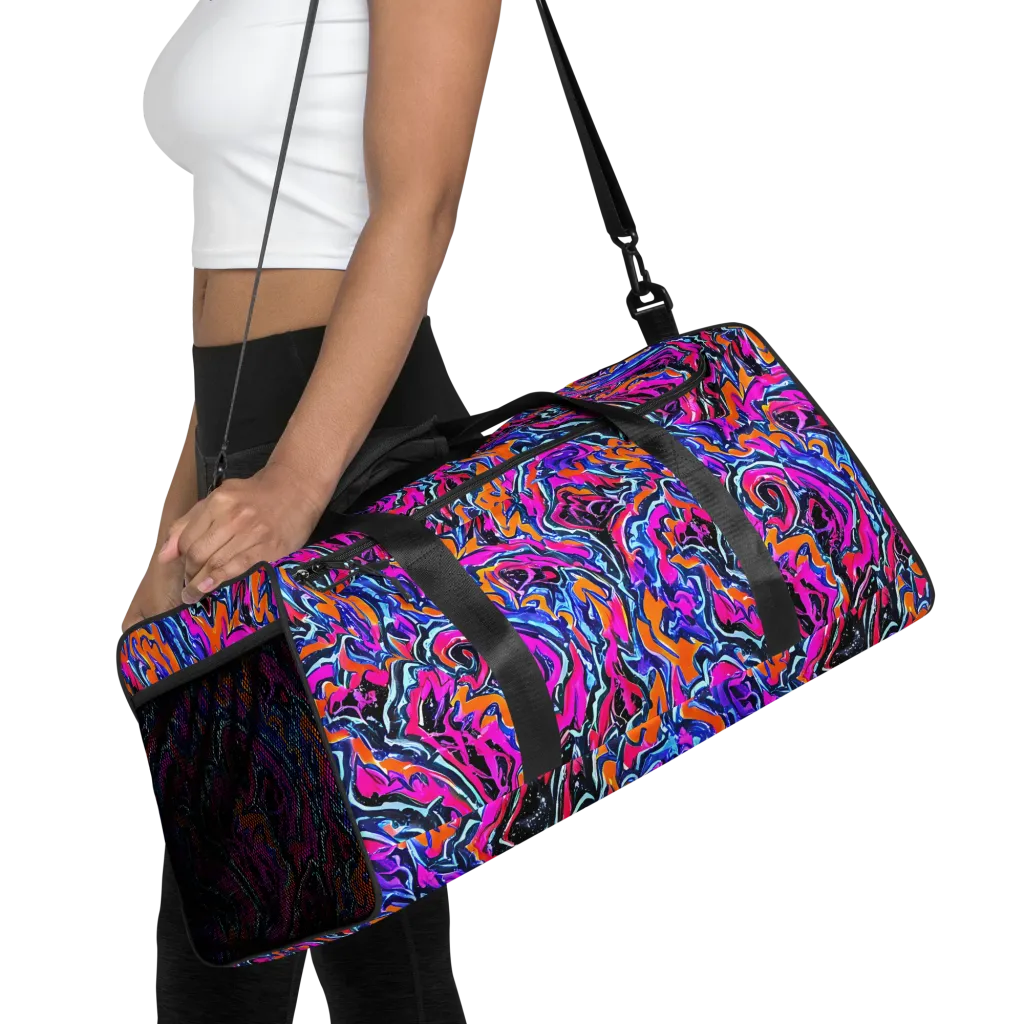 Afterdark Vortex on Duffle Bag — Front