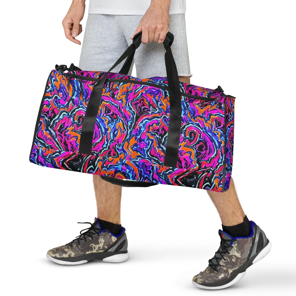 Afterdark Vortex on Duffle Bag — Front