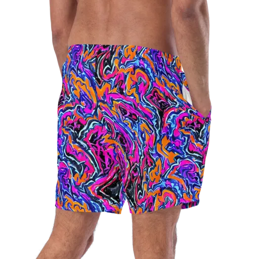 Afterdark Vortex on a Swim Trunks