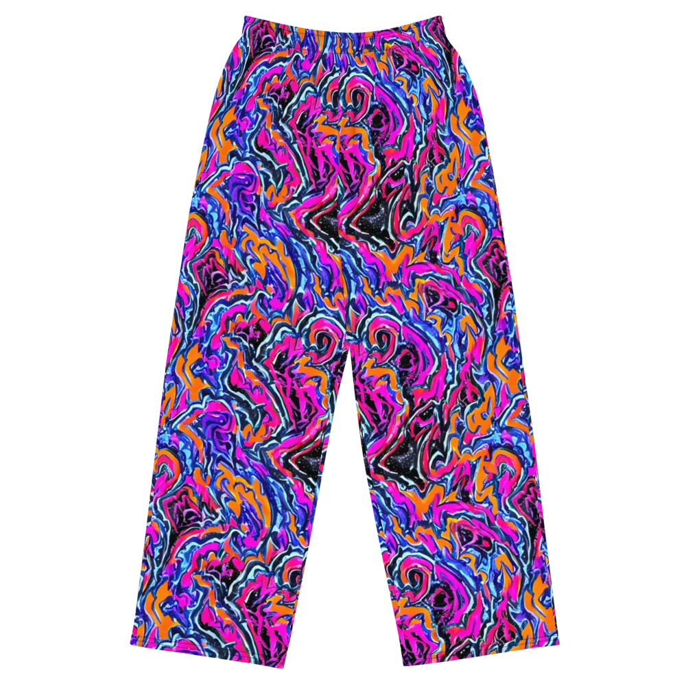 Afterdark Vortex on Wide-Leg Pants — Front