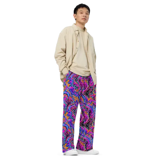 Afterdark Vortex on a Wide-Leg Pants