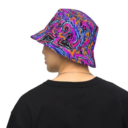 Afterdark Vortex on a Reversible Bucket Hat