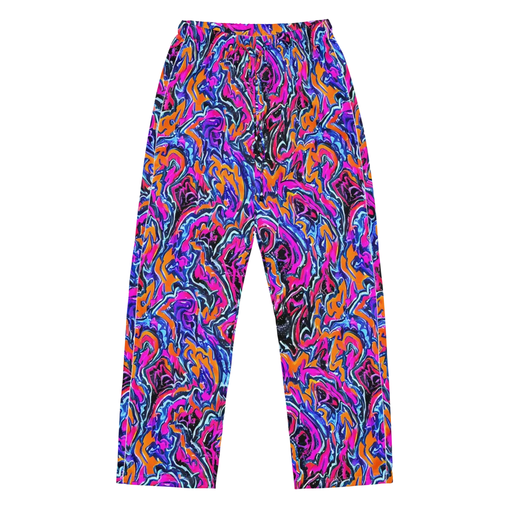 Afterdark Vortex on Women's Pajama Pants — Front