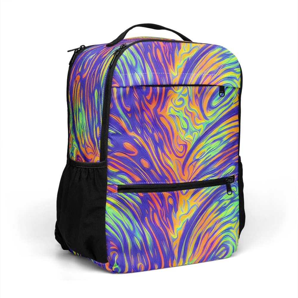 Kinetic Prism on Utility Backpack — Right Front