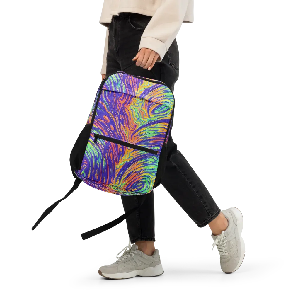Kinetic Prism on Utility Backpack — Front