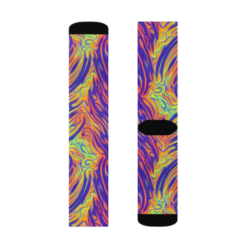 Kinetic Prism on a Socks