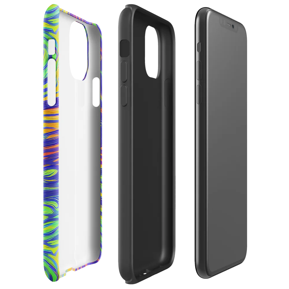 Kinetic Prism on Tough Case for iPhone® — Right