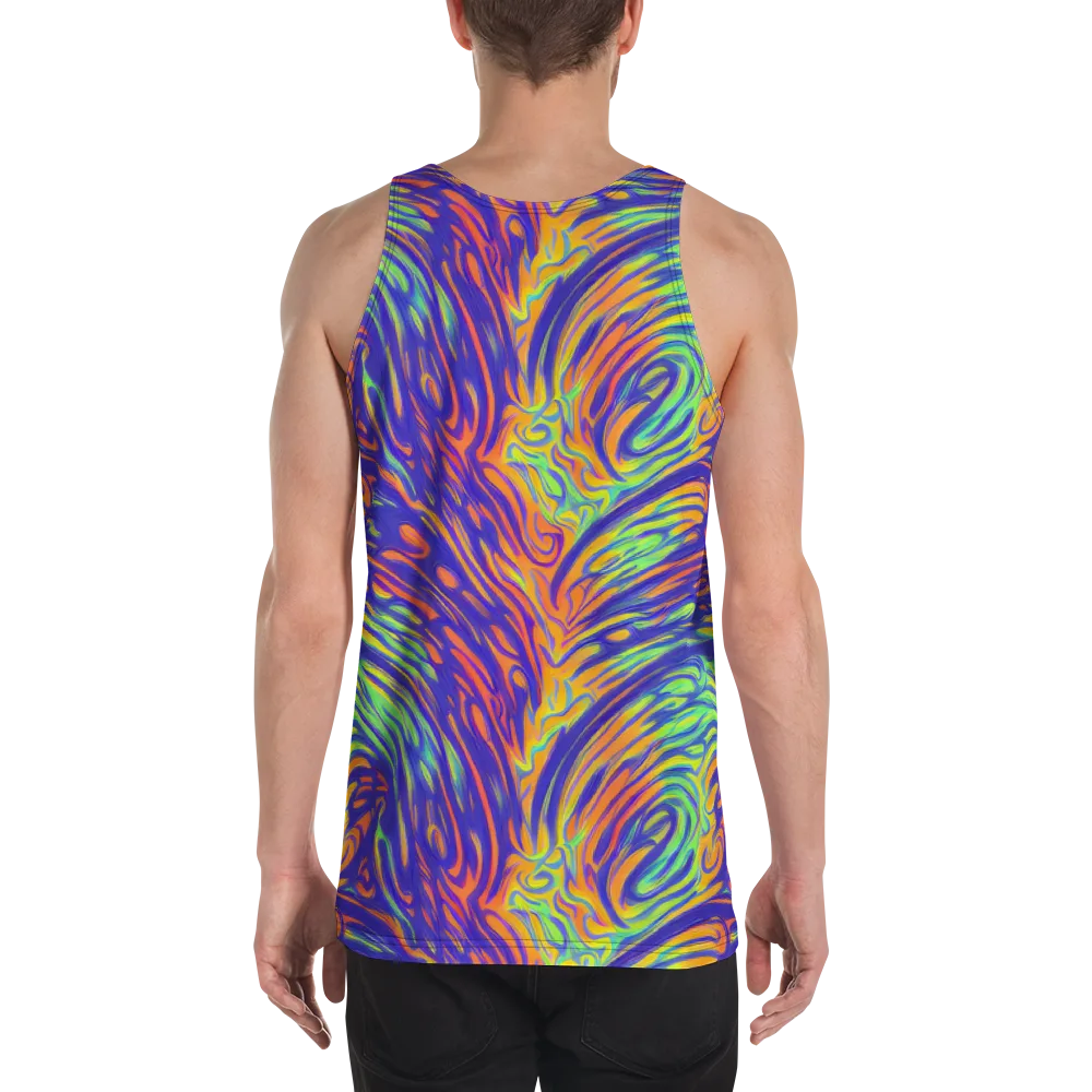 Kinetic Prism on Men's Tank Top — Back