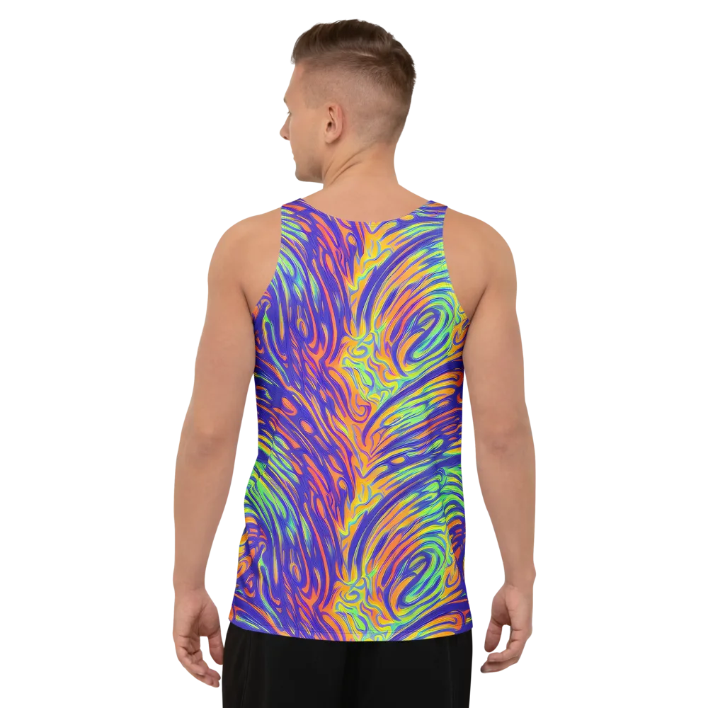 Kinetic Prism on Men's Tank Top — Back
