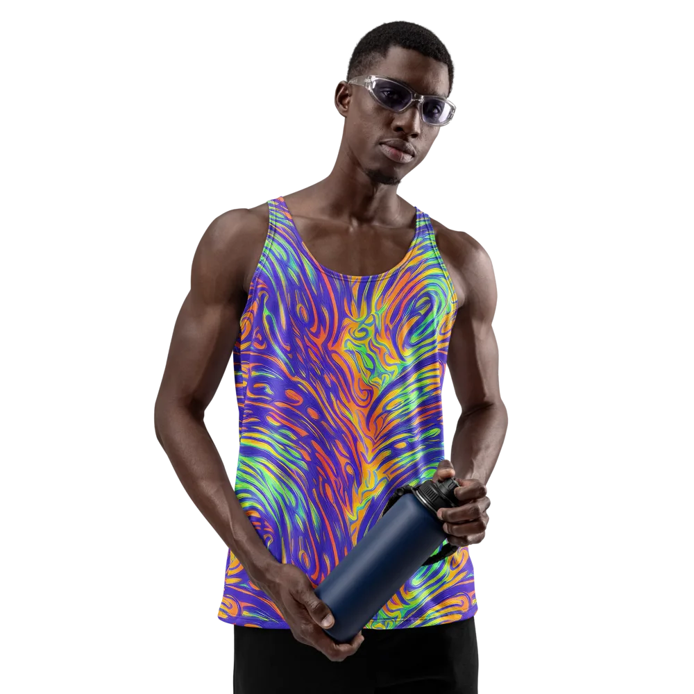 Kinetic Prism on Men's Tank Top — Front