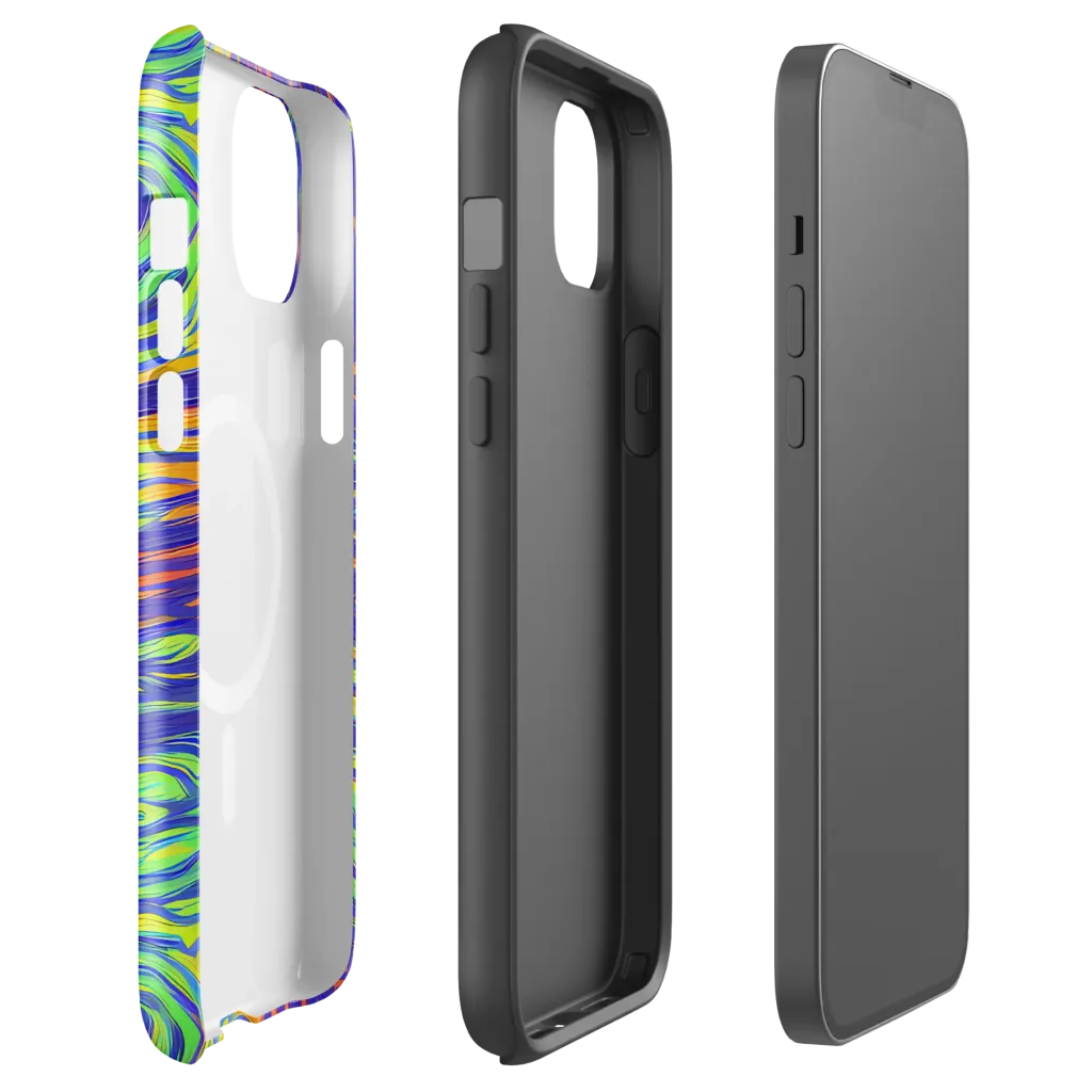 Kinetic Prism on MagSafe Tough Case for iPhone® — Front