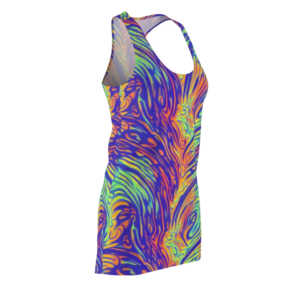 Kinetic Prism on Racerback Dress — Front Side