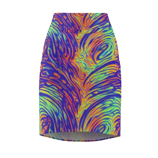 Kinetic Prism on a Pencil Skirt