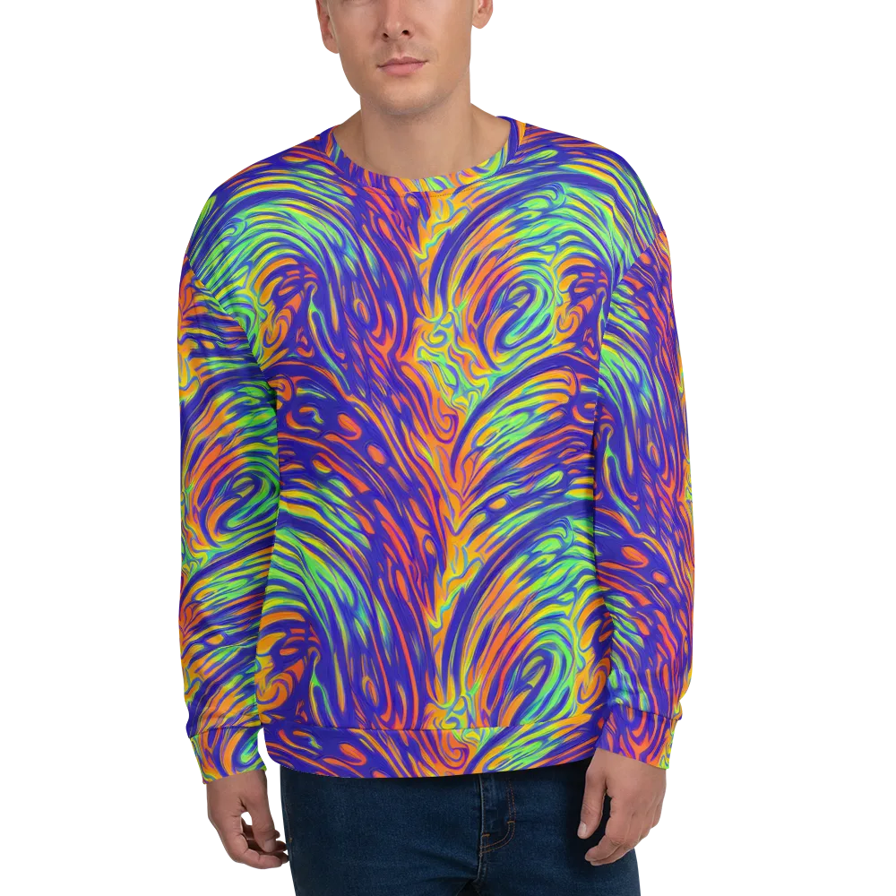 Kinetic Prism on Sweatshirt — Front