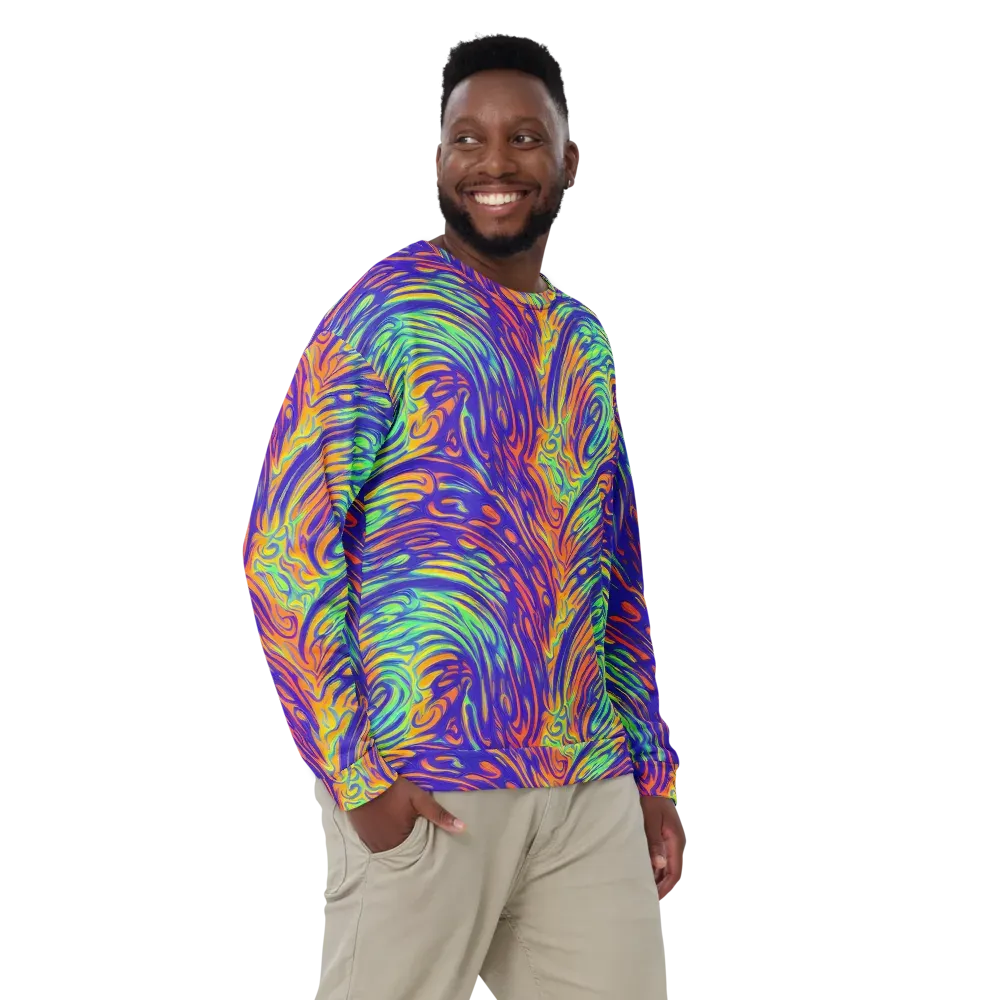 Kinetic Prism on Sweatshirt — Front
