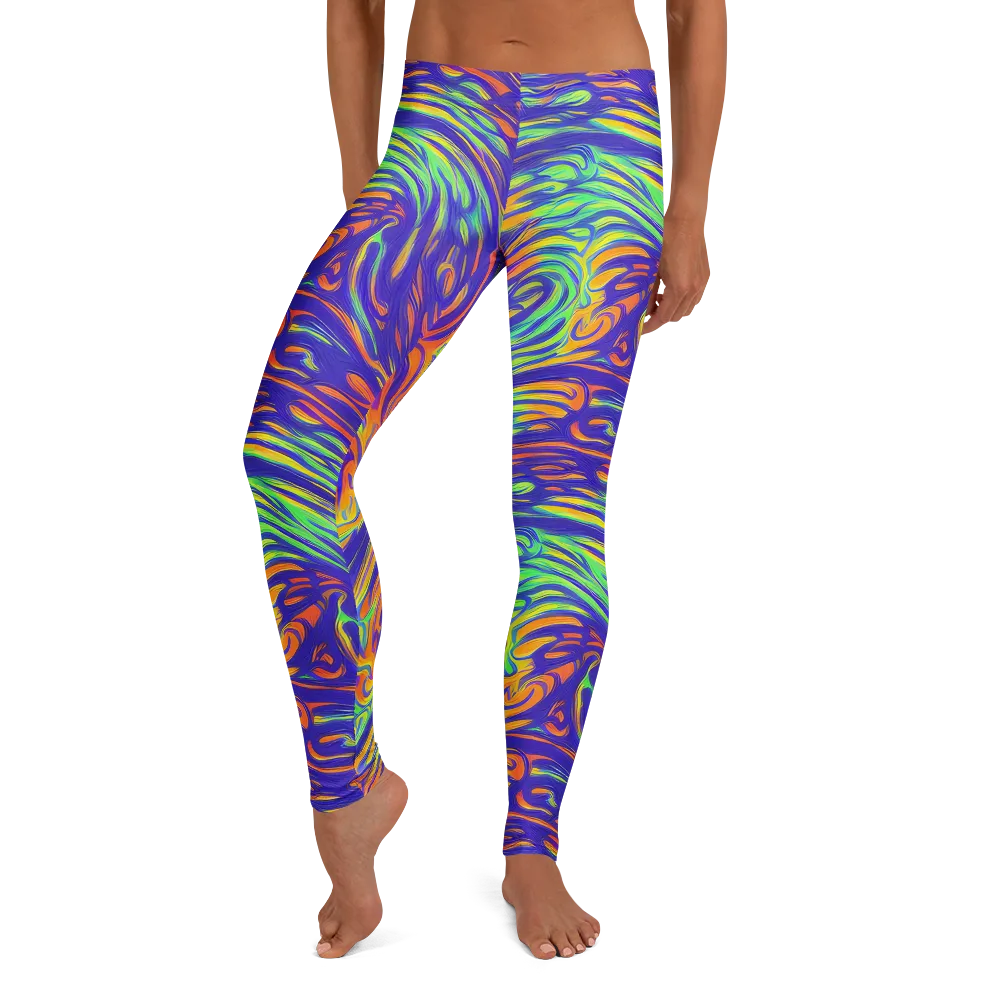 Kinetic Prism on Leggings — Front