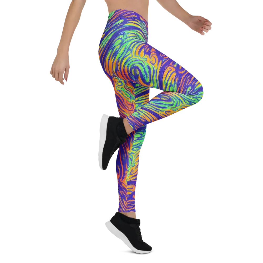 Kinetic Prism on Leggings — Right