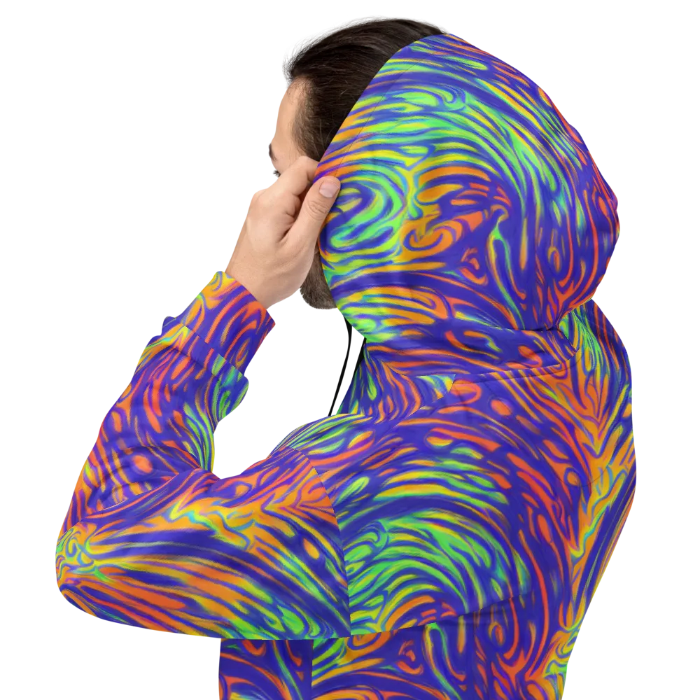 Kinetic Prism on Hoodie — Back